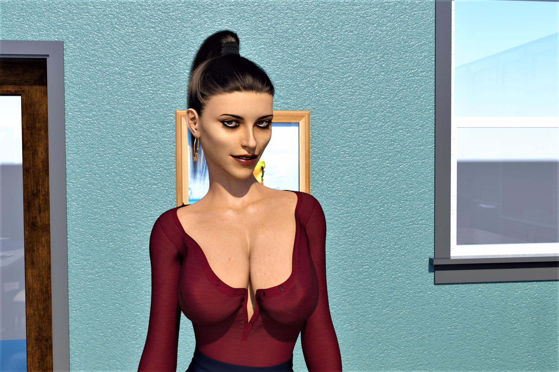 VN Ren'Py Abandoned Stay With Claire [v0.3] [7GC]