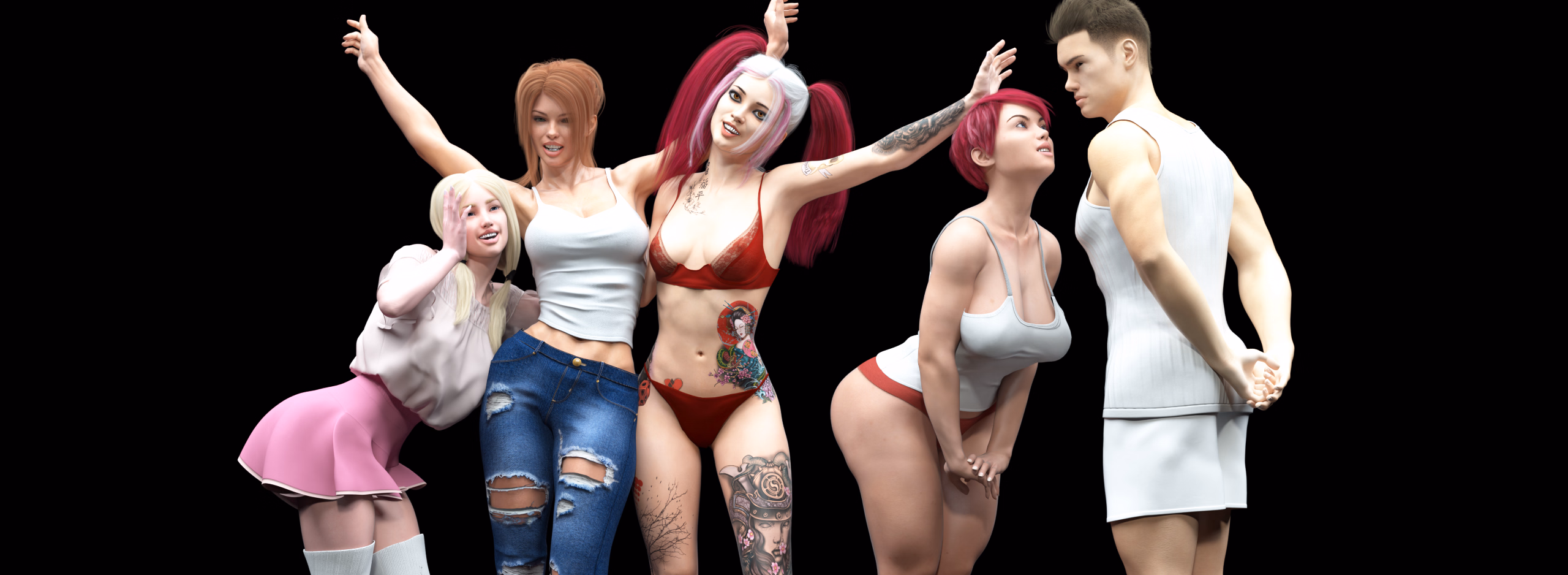 VN Ren'Py Completed Alison Fall of the Apple [v1.0] [OneManVN]