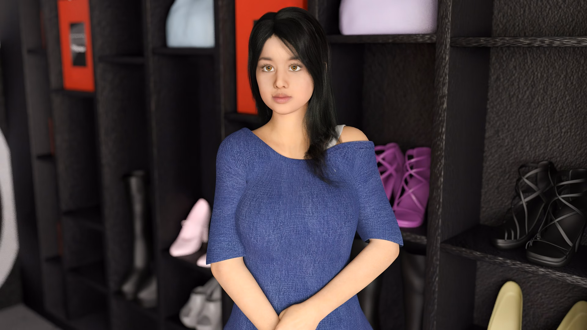 VN Ren'Py Abandoned Secret Boss: New Neighbours [v0.2] [PaperBoyProductions]