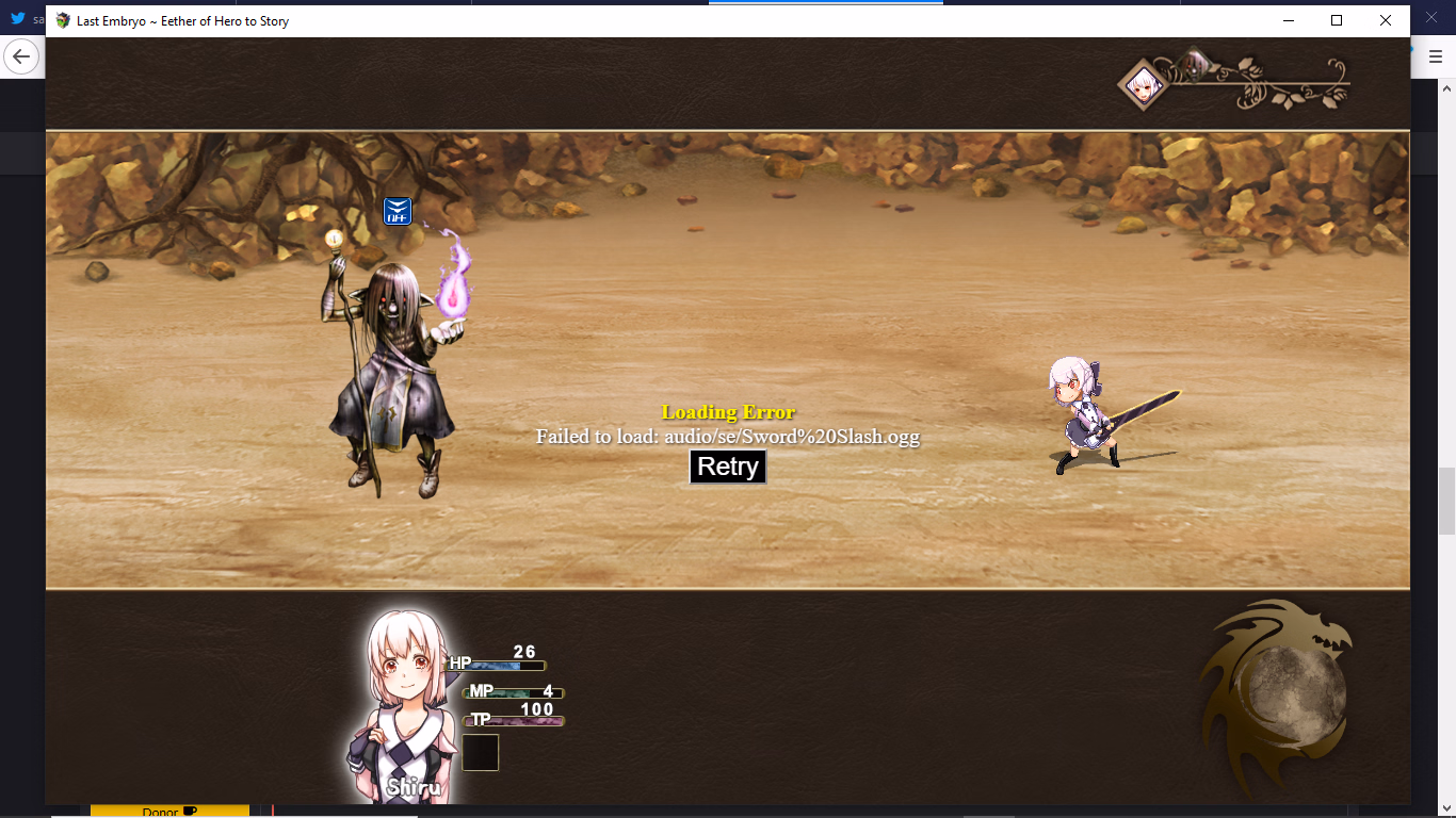 RPGM Completed LAST EMBRYO -EITHER OF BRAVE TO STORY- [v1.20] [Kujilab]