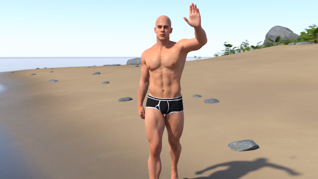 VN Ren'Py Abandoned Castaway With My Girlfriend [v1.0] [Xhingau]