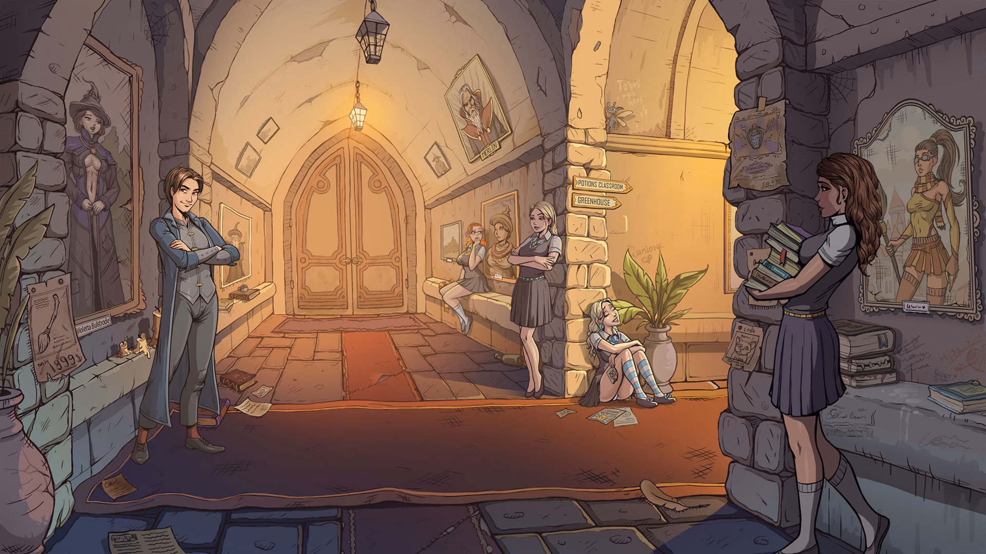 VN Ren'Py Innocent Witches [v0.12.1B Fix2] [Sad Crab]