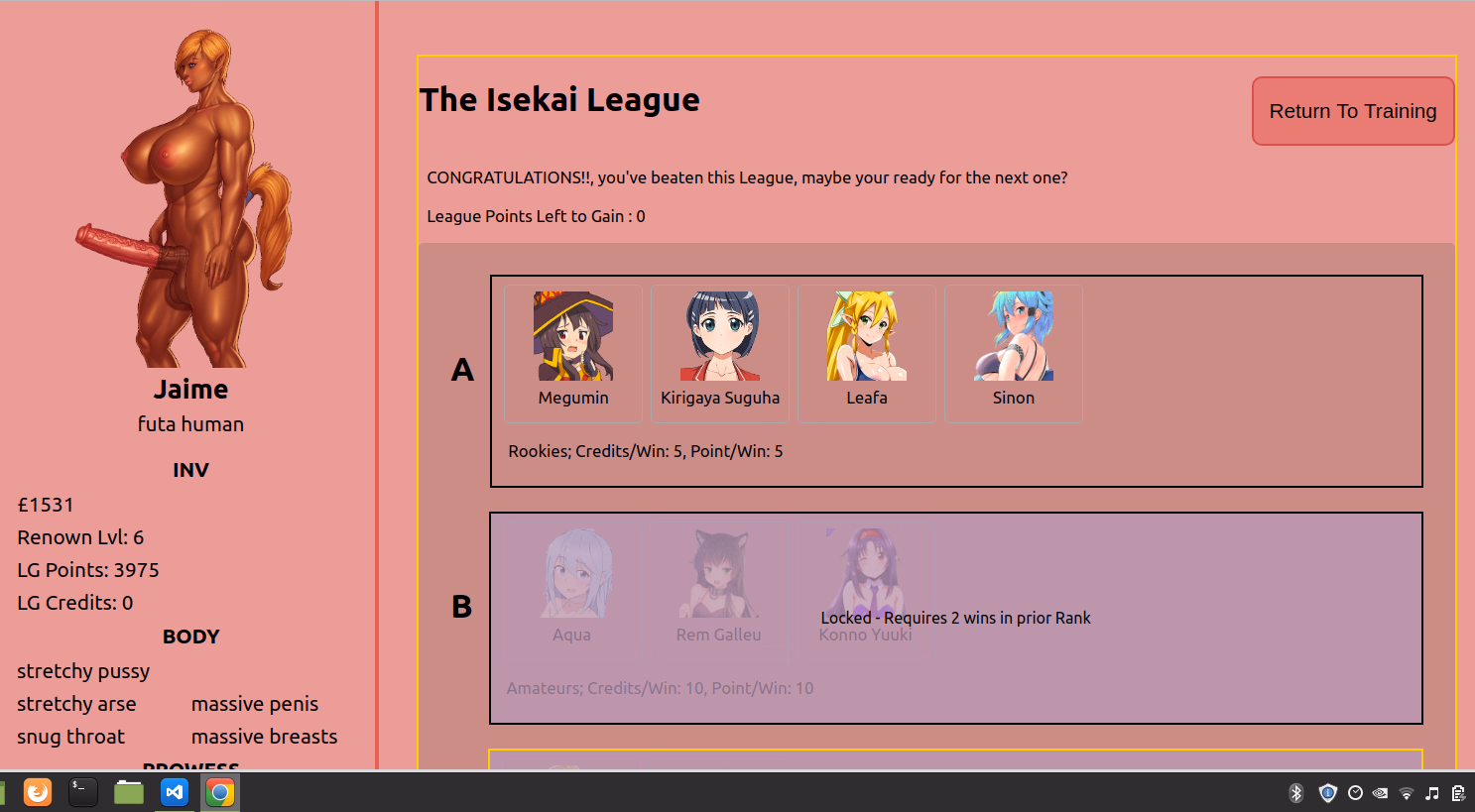 HTML Abandoned Sluts of Battle [v1.2][Final] [herotica]