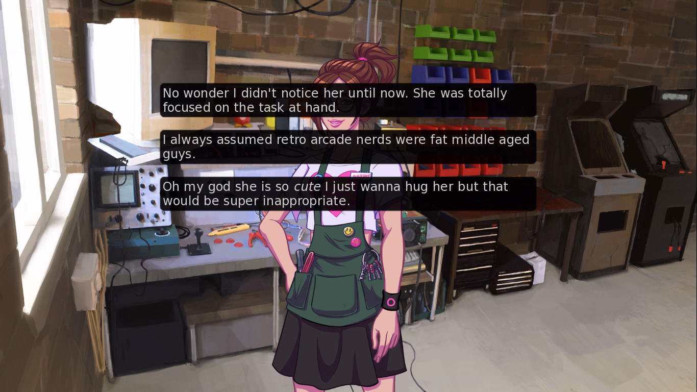 VN Ren'Py Completed Arcade Spirits [v2.2] [Fiction Factory Games]