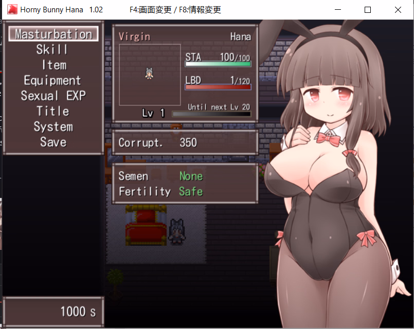 Wolf RPG Completed Horny Bunny Hana [v1.02] [Tonkotsu]