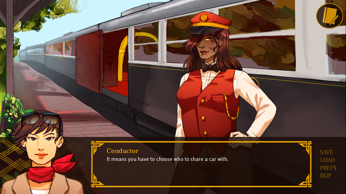 VN Ren'Py Completed Love On The Peacock Express [v1.0.2] [Trainmilfsgame]