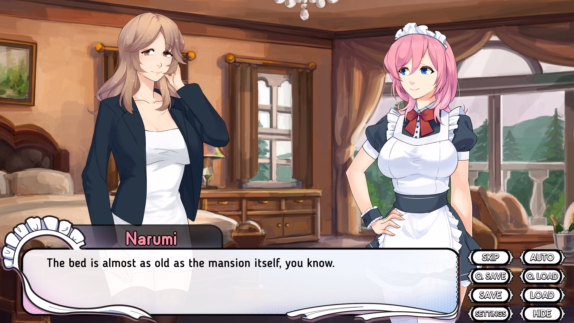 VN Ren'Py Completed Maid Mansion [v1.0.4+DLC] [Crazy Cactus, Belgerum]