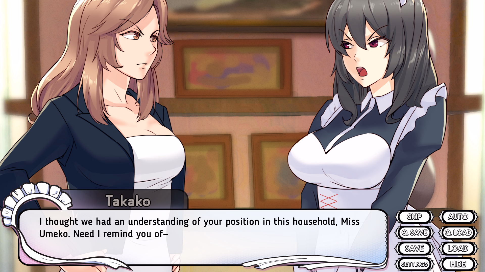 VN Ren'Py Completed Maid Mansion [v1.0.4+DLC] [Crazy Cactus, Belgerum]
