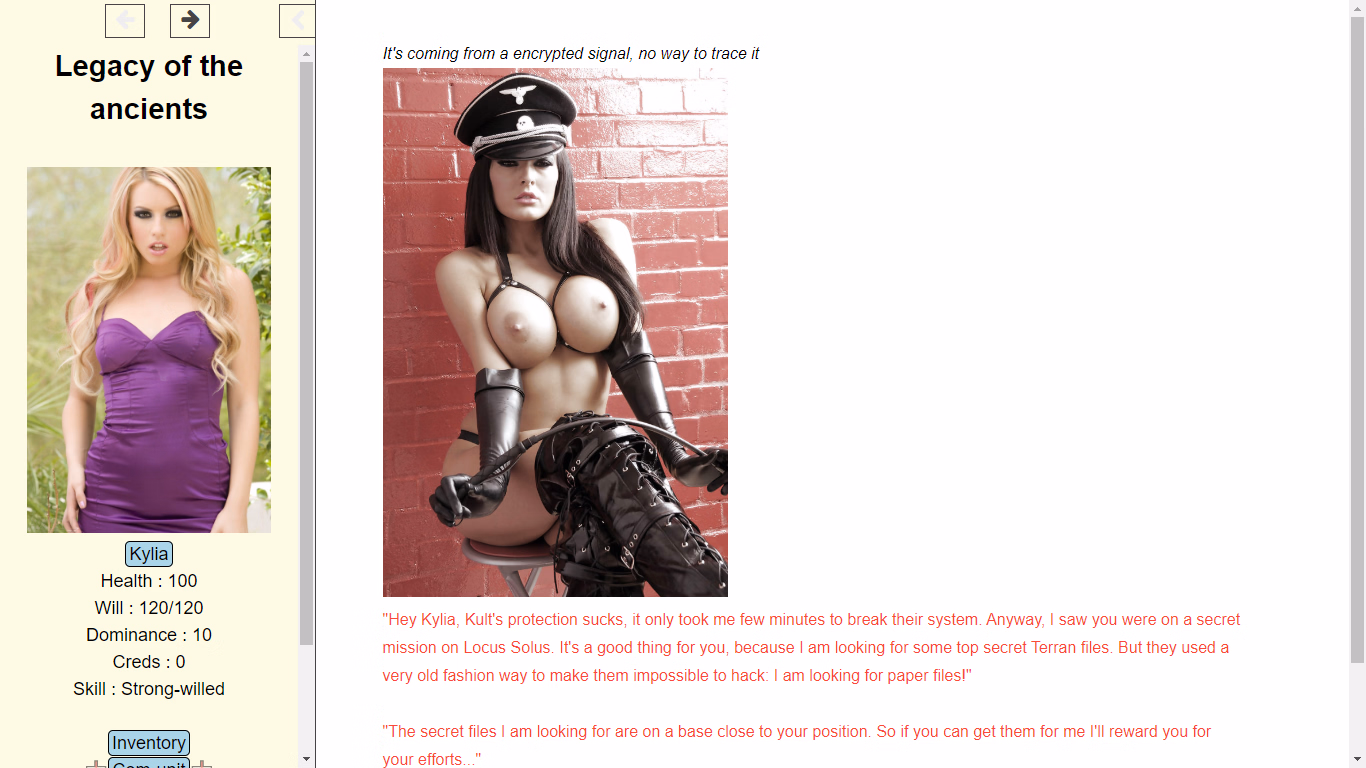 HTML Abandoned Legacy of the Ancients [v1.01b] [lilith123]