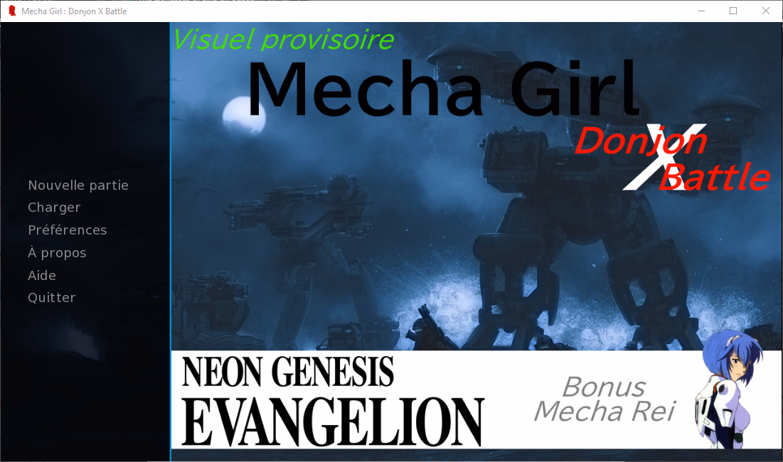 Ren'Py Abandoned Mecha Girl : Donjon X Battle [Demo] [The Lionesses of Sins]