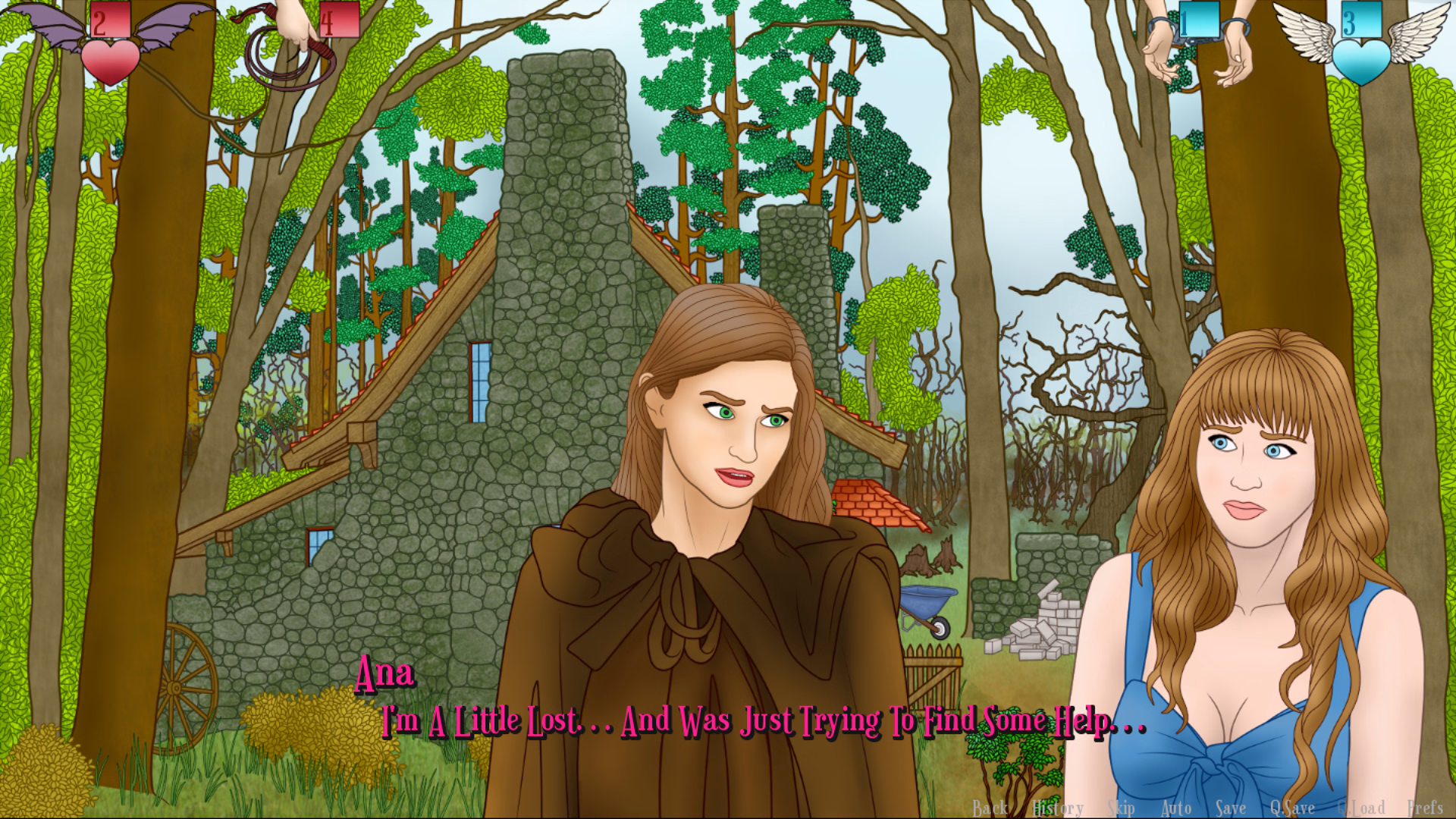 VN Ren'Py Abandoned Adventurerotica [v0.2] [Andromax]