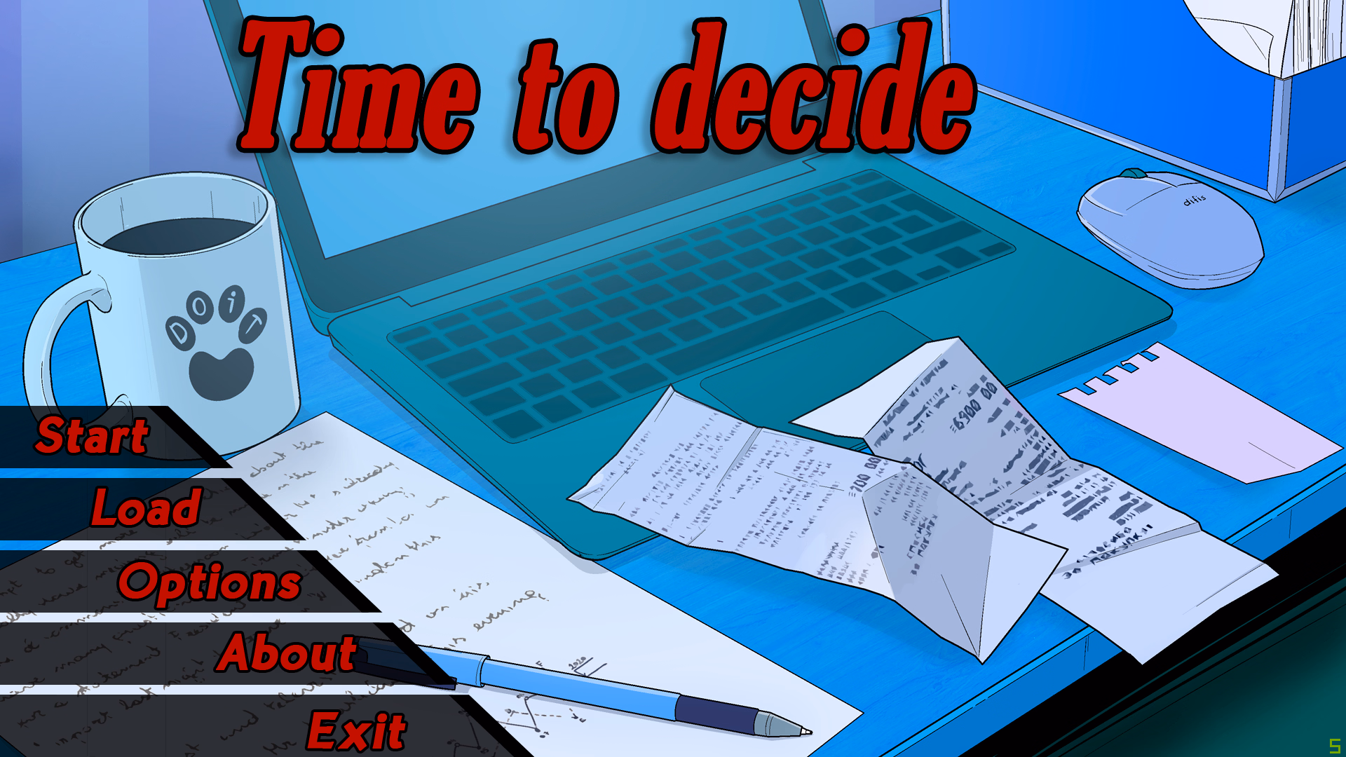 VN Ren'Py Abandoned Time to decide [Beta] [Lys design] download