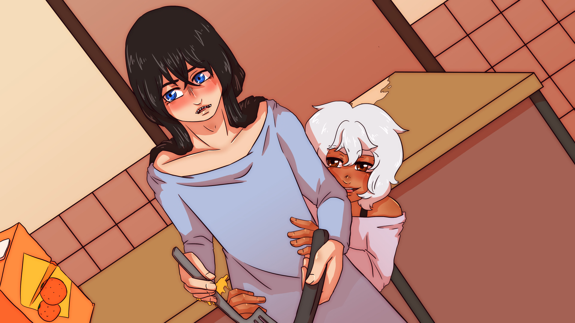 VN Ren'Py Completed BDSM Boys side story - A day off [Final] [Animefanka]