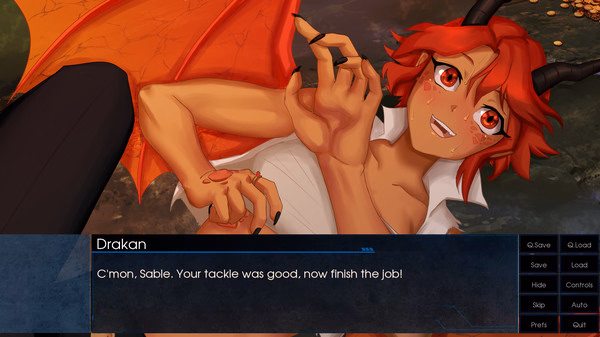 VN Ren'Py Completed Sable's Grimoire: A Dragon's Treasure [Final] [Zetsubou]
