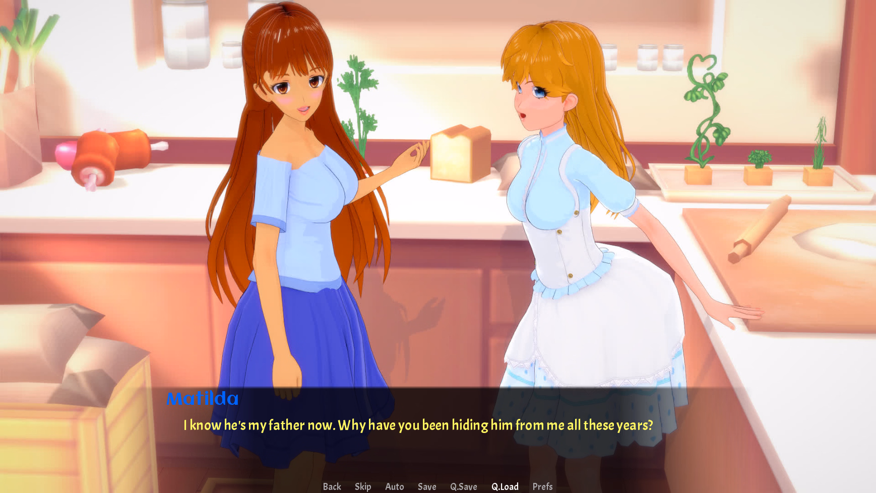VN Ren'Py Abandoned Long Lost Daughter [Ch 1-8 fix] [Tawny Fairquim Frolics]