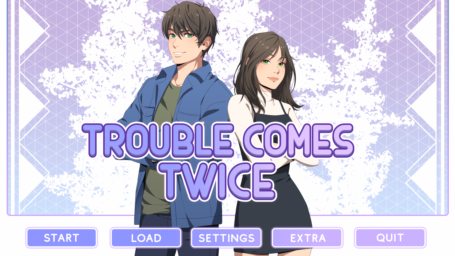 VN Ren'Py Completed Trouble Comes Twice [Full+DLC Unlock] [Foxglove Games]