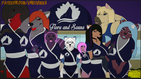 Ren'Py Completed Flora and Sauna [v1.1.7] [Enro and Oz]
