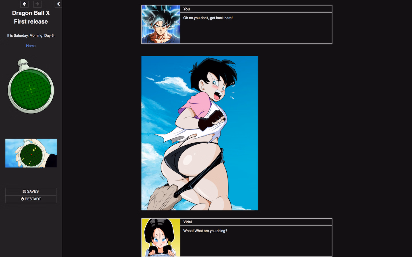 HTML Abandoned Dragon Ball X [v3] [Drmmrt]