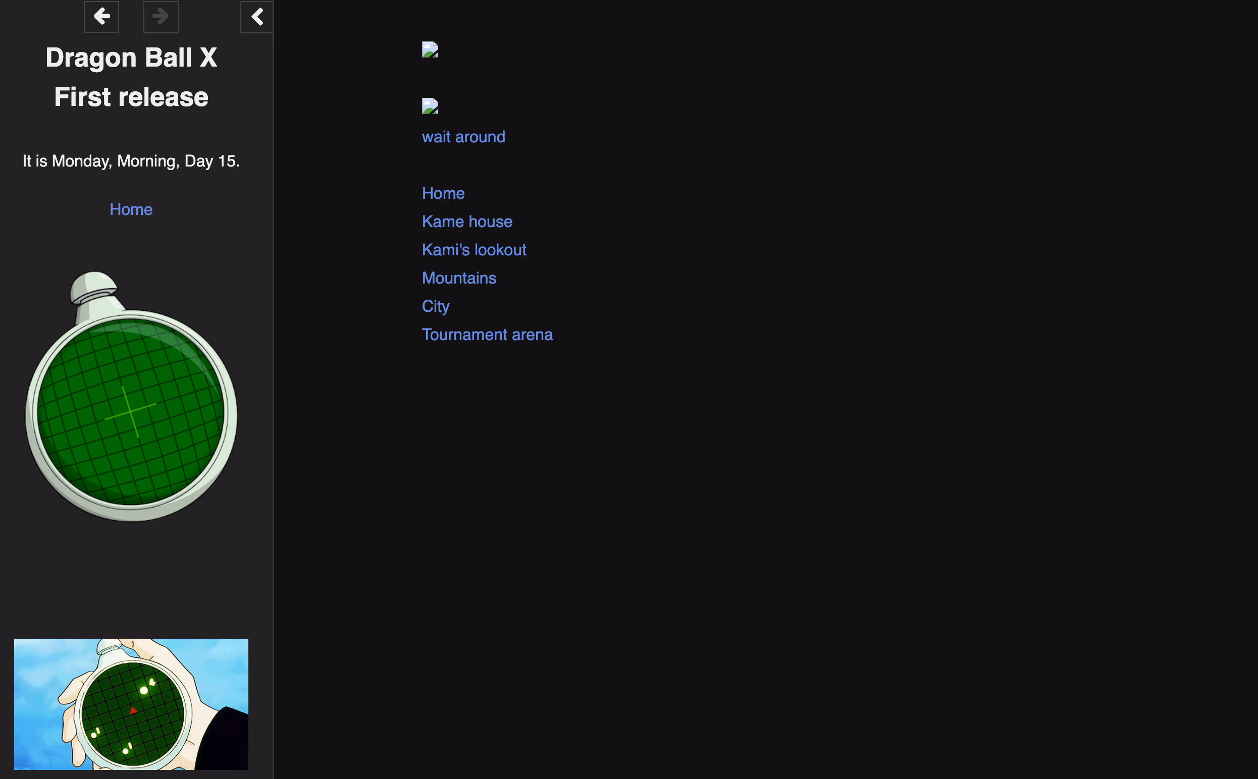 HTML Abandoned Dragon Ball X [v3] [Drmmrt]