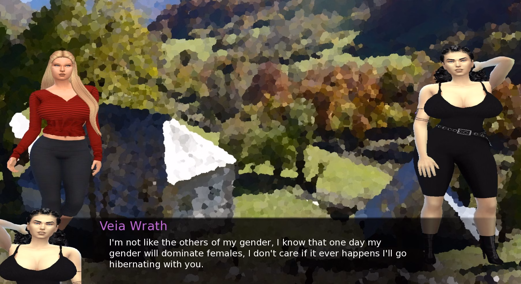 VN Ren'Py Abandoned Xhenia: Nelia's Life [v0.1.0.0.3B] [88Michele88]