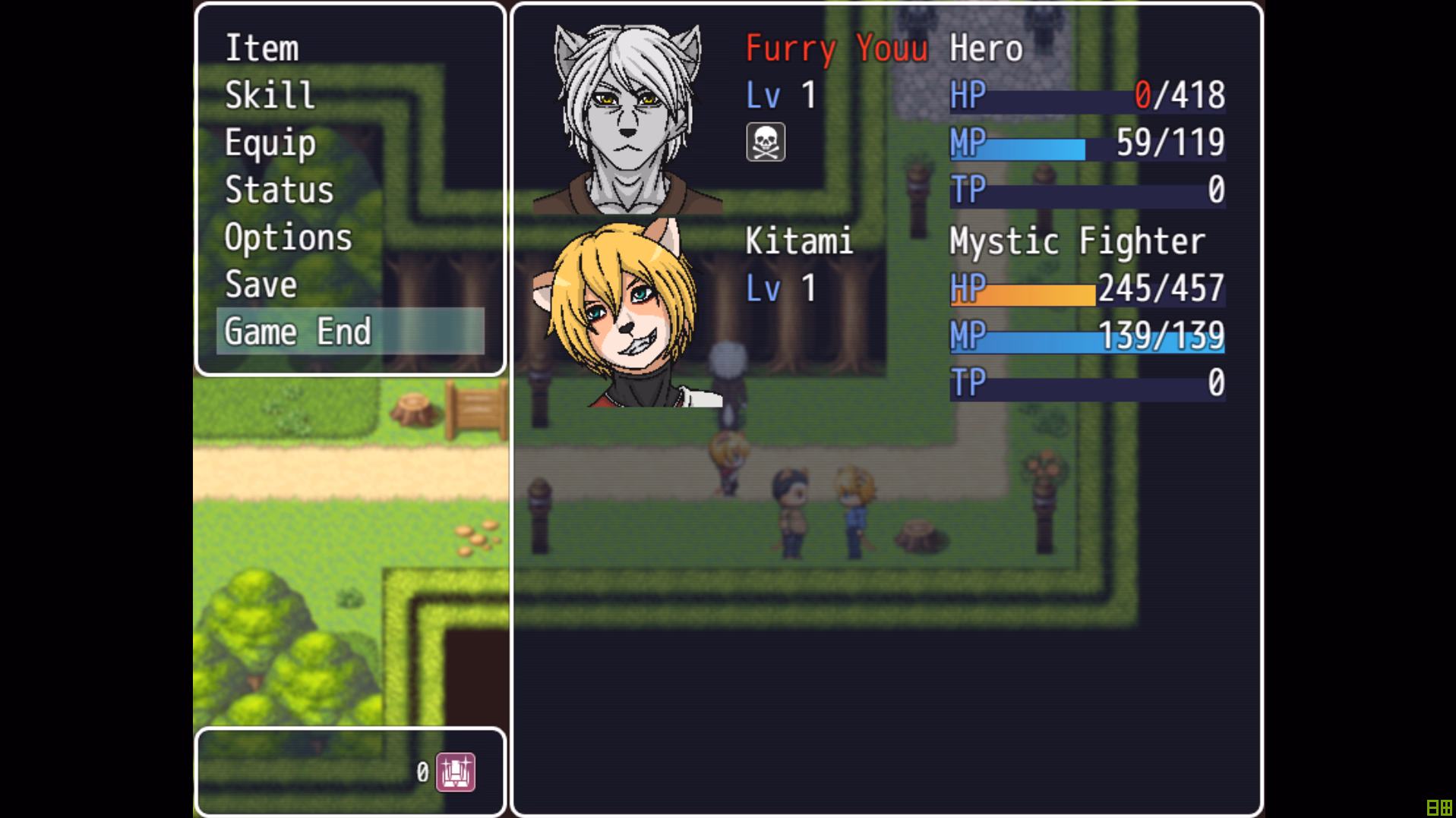 RPGM Abandoned The Legend Of Saviour [v0.4.5] [Kemono Dream]