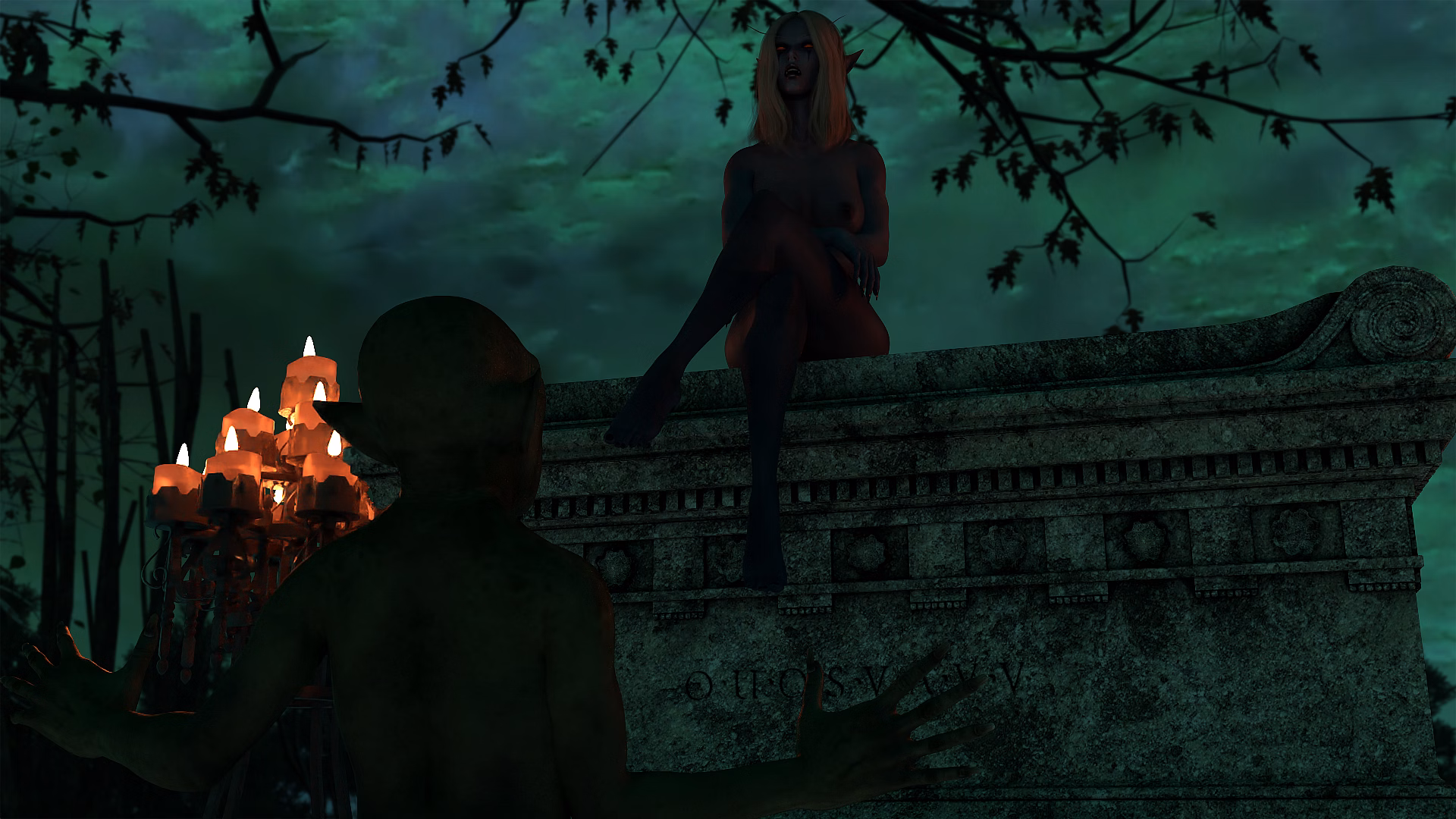 VN Ren'Py Abandoned Forsaken - Queen of the Damned [v0.2] [Void Star]