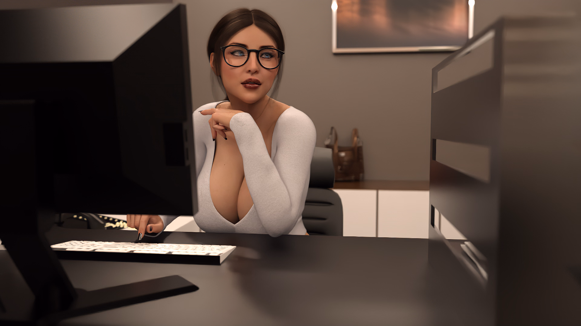 VN Ren'Py The Office [Private Tutoring] [Damaged Coda]