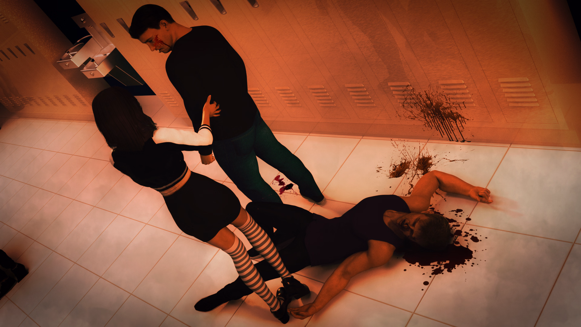 VN Ren'Py Abandoned Life Happened [v0.4.3] [Kinky Shop]