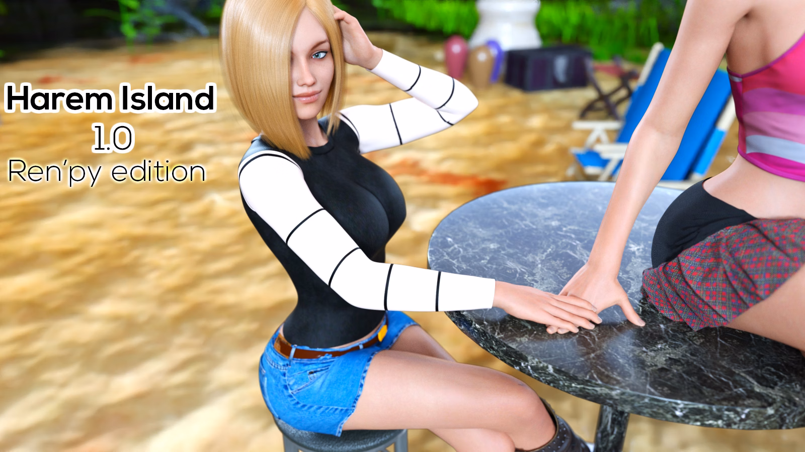 Ren'Py Completed Harem Island Unofficial Ren'Py Version [v1.0] [The Sad Panda]