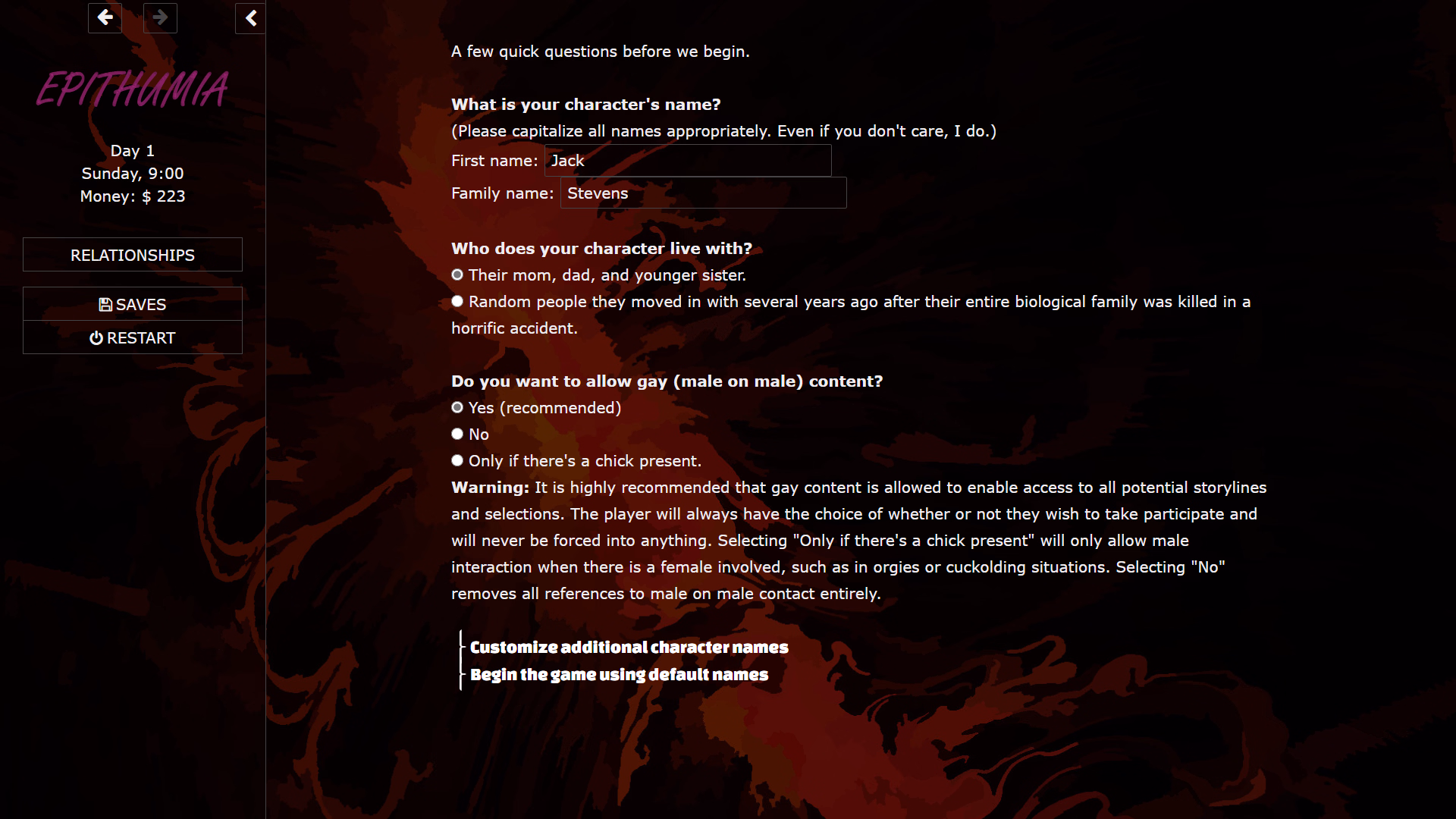 HTML Abandoned Epithumia [v0.01] [SalaciousMandate]