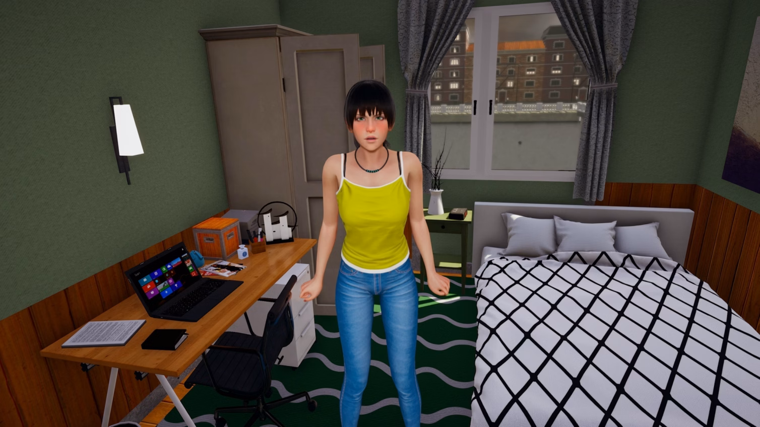 VN Ren'Py Abandoned Student Dorm [v0.1 SneakPeak] [Stuart.Dev]