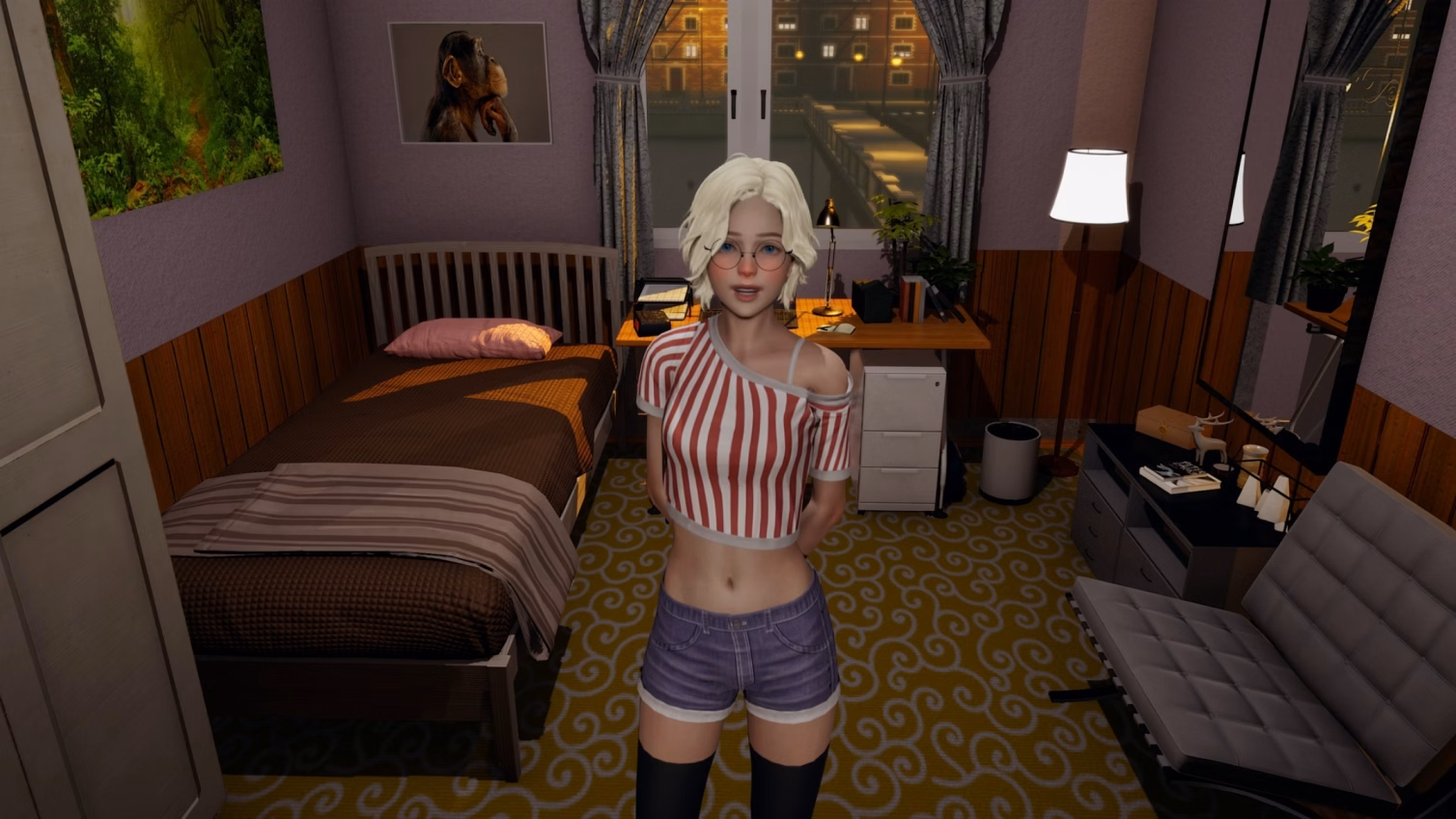 VN Ren'Py Abandoned Student Dorm [v0.1 SneakPeak] [Stuart.Dev]