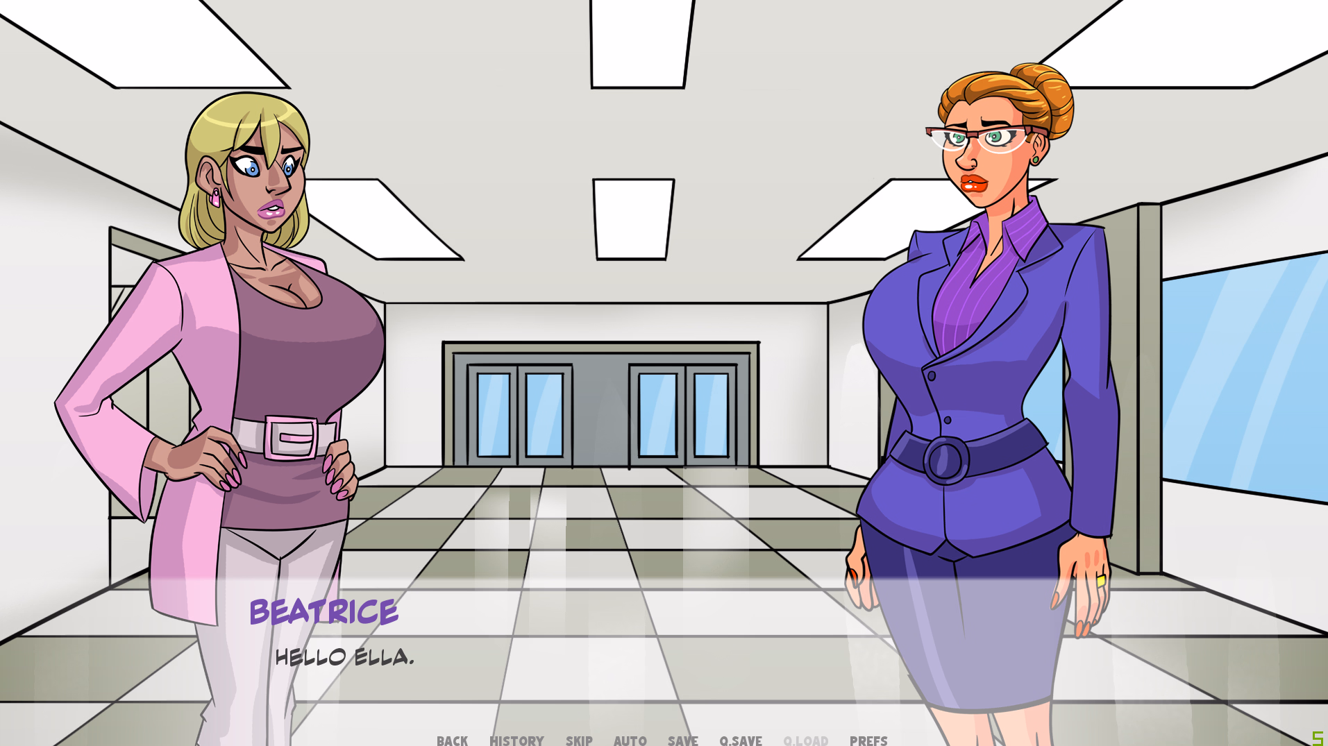 VN Ren'Py Completed Beatrice in the Crush [v1.0] [John North]