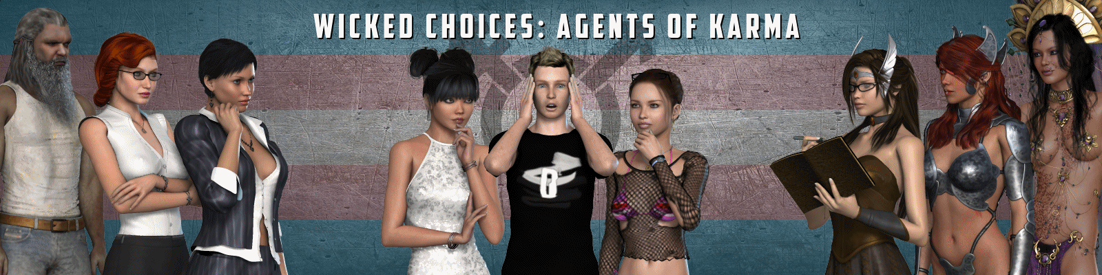 VN Ren'Py Abandoned Wicked Choices: Agents of Karma [v0.1.75] [ASLPro3D] download