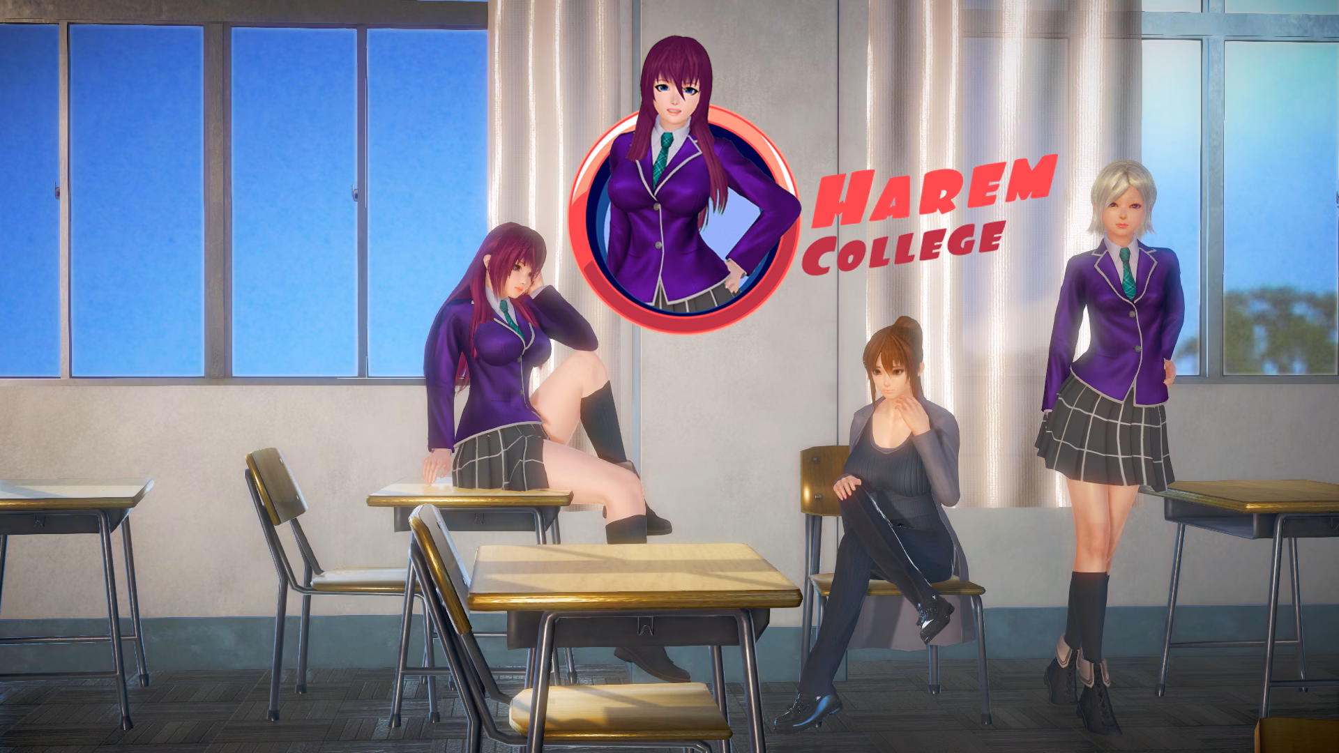 VN Ren'Py Abandoned Harem College [v0.03] [chkm8]