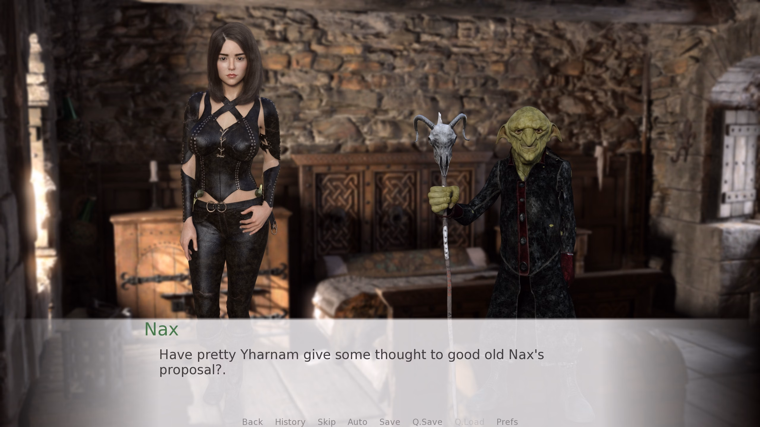 VN Ren'Py Abandoned Yharnam's Throne [v0.1] [Patches the Hyena]