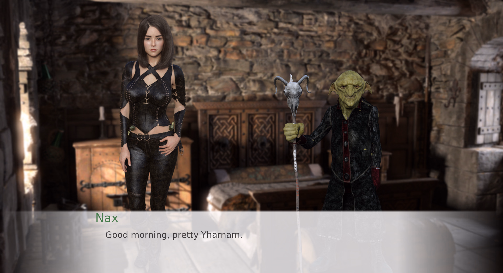 VN Ren'Py Abandoned Yharnam's Throne [v0.1] [Patches the Hyena]