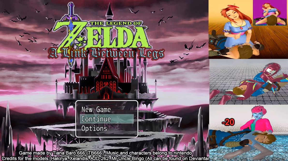 RPGM Abandoned The Legend Of Zelda: A Link Between Legs [v2020-10-31] [TB666]