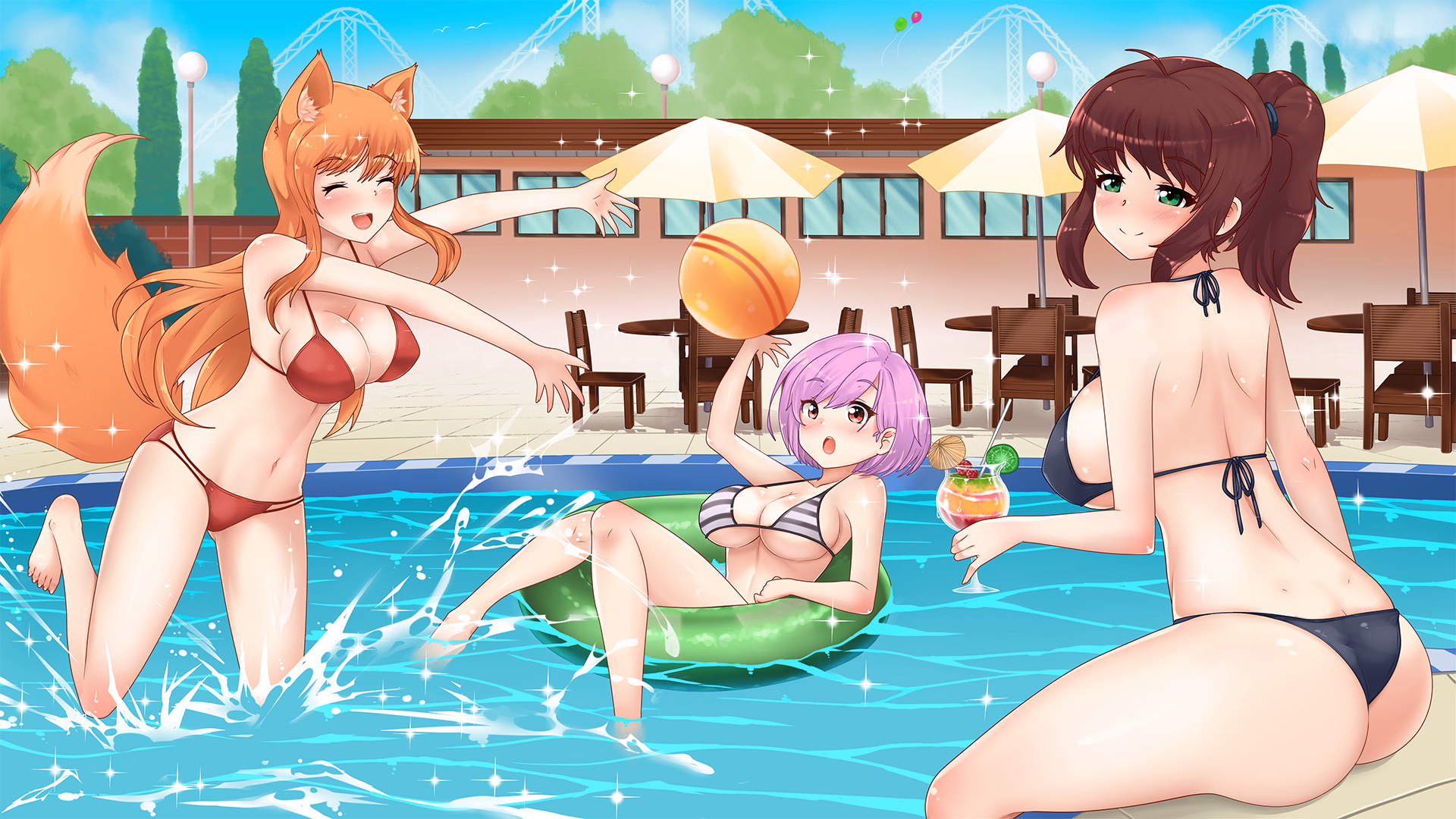 VN Ren'Py Completed Sunny Shine Funland! [v1.5] [Tranquil Studios]