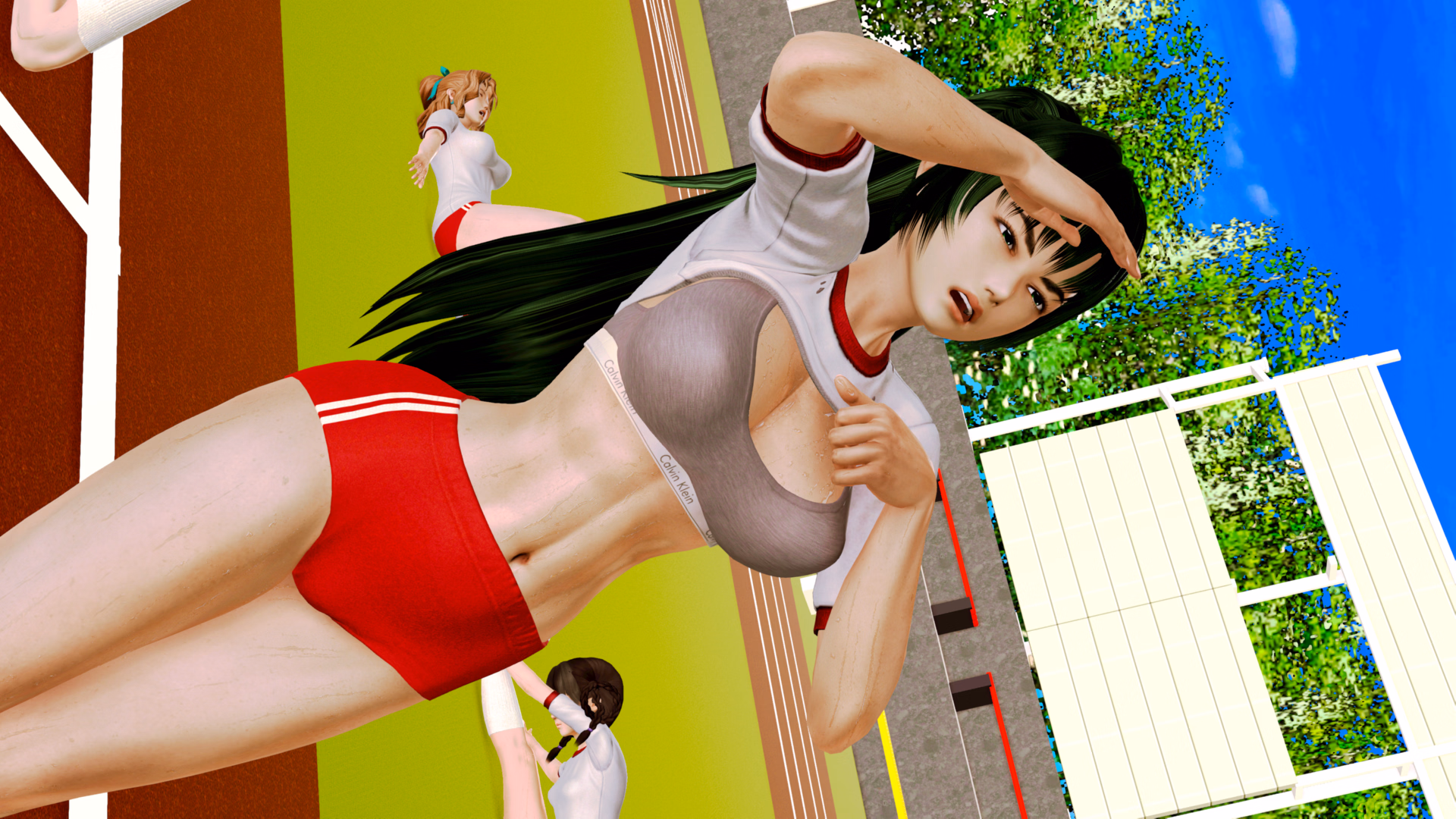 VN Ren'Py Abandoned Twin Maniax! [v0.07] [Lemon Mint Soft]