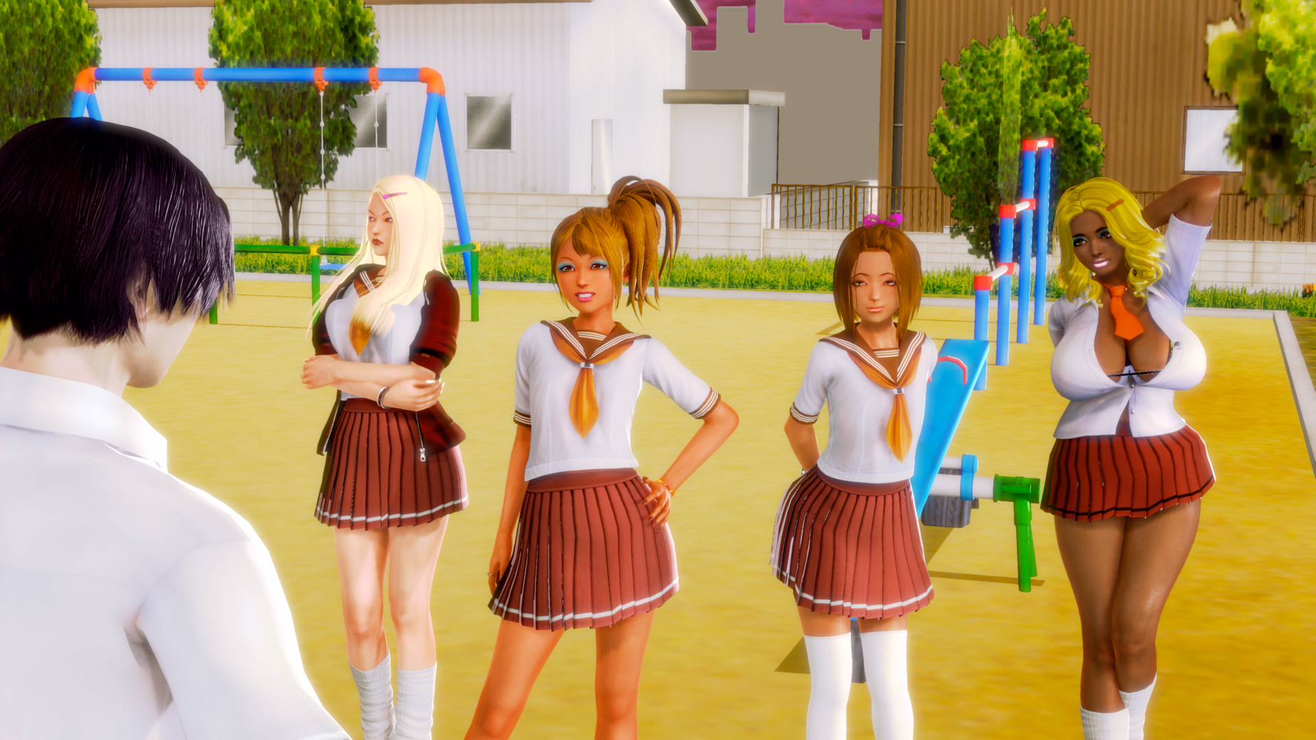 VN Ren'Py Abandoned Twin Maniax! [v0.07] [Lemon Mint Soft]