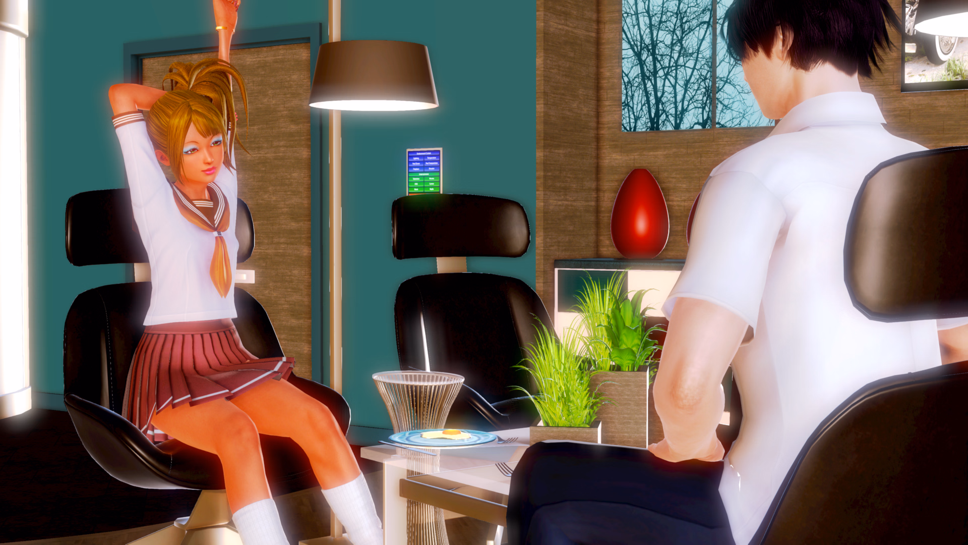 VN Ren'Py Abandoned Twin Maniax! [v0.07] [Lemon Mint Soft]