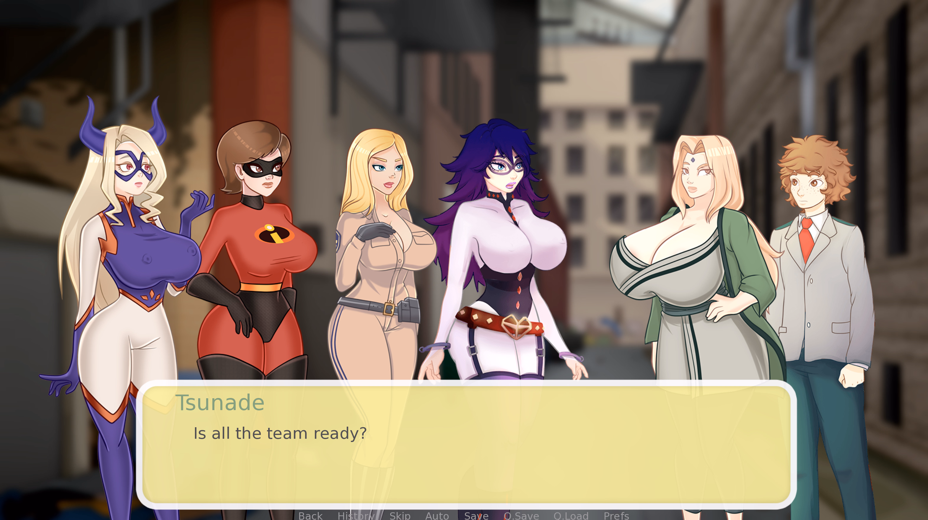 VN Ren'Py Abandoned Hero Sex Academia [v0.092] [SexForAll]