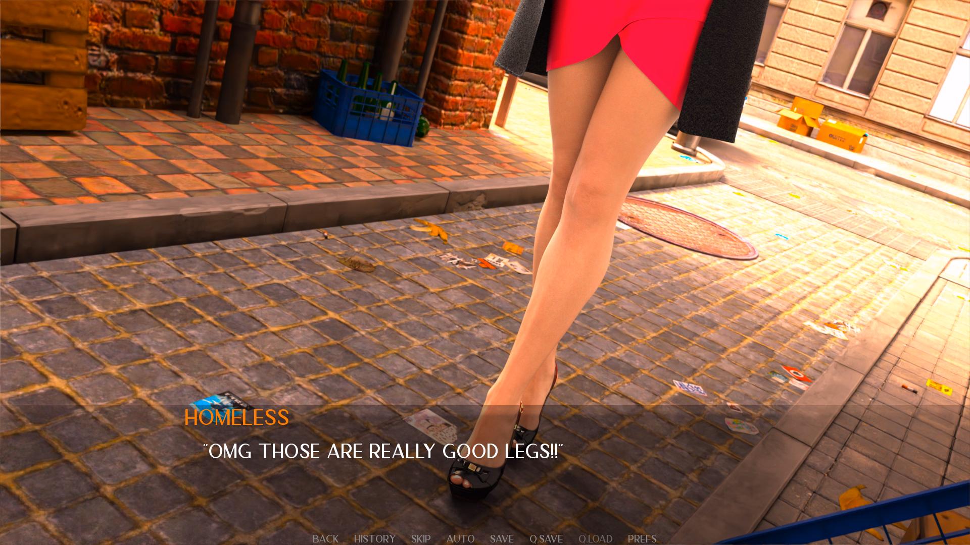 VN Ren'Py Abandoned Inside the game [v1.0 Fixed] [P_π]