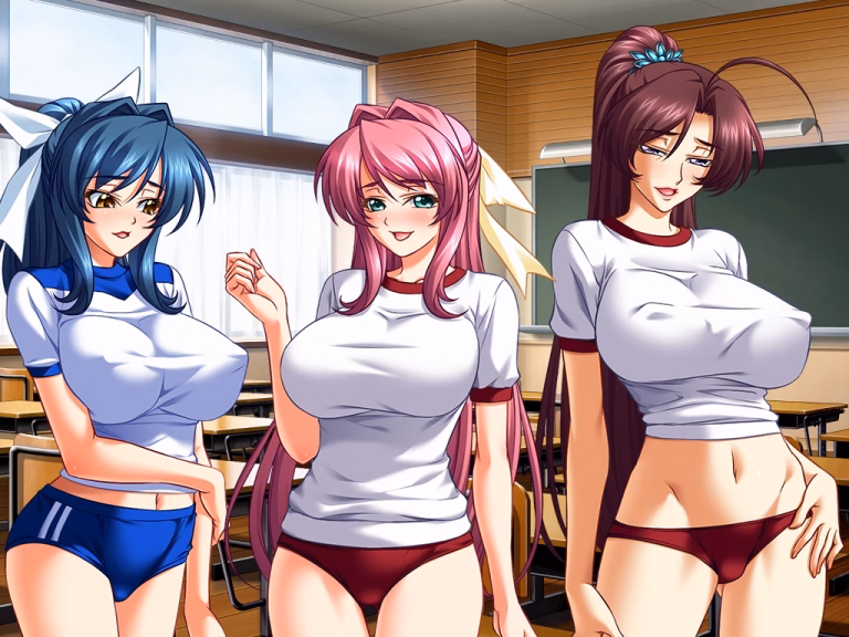 VN Others Completed Sansha Mendan ~Rensa Suru Chijoku Choukyou no Gakuen~ Immoral Edition [v1.2] [Bishop]