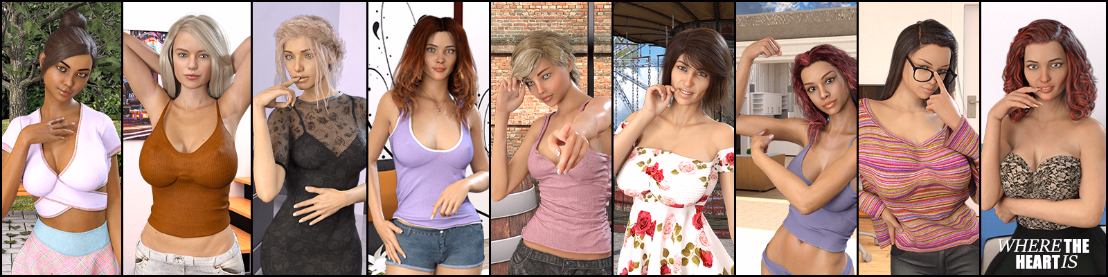 VN Ren'Py Completed Where the Heart Is [Steam S2 Demo] [CheekyGimp] download