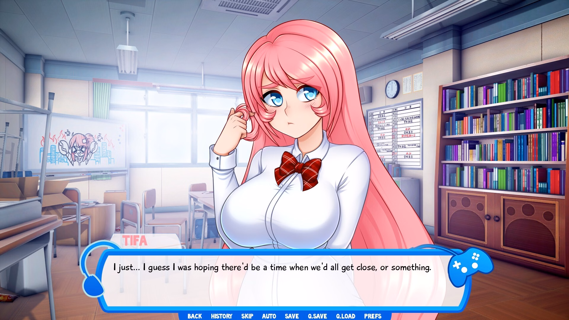Ren'Py Completed LuGame: Lunchtime Games Club! [v1.07] [Urban Meadows]
