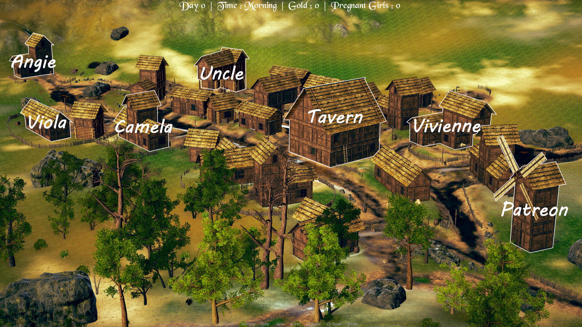 Ren'Py Abandoned Kleymoure NSFW [v0.1.1] [Satir Girls & Mushroom Hunt]
