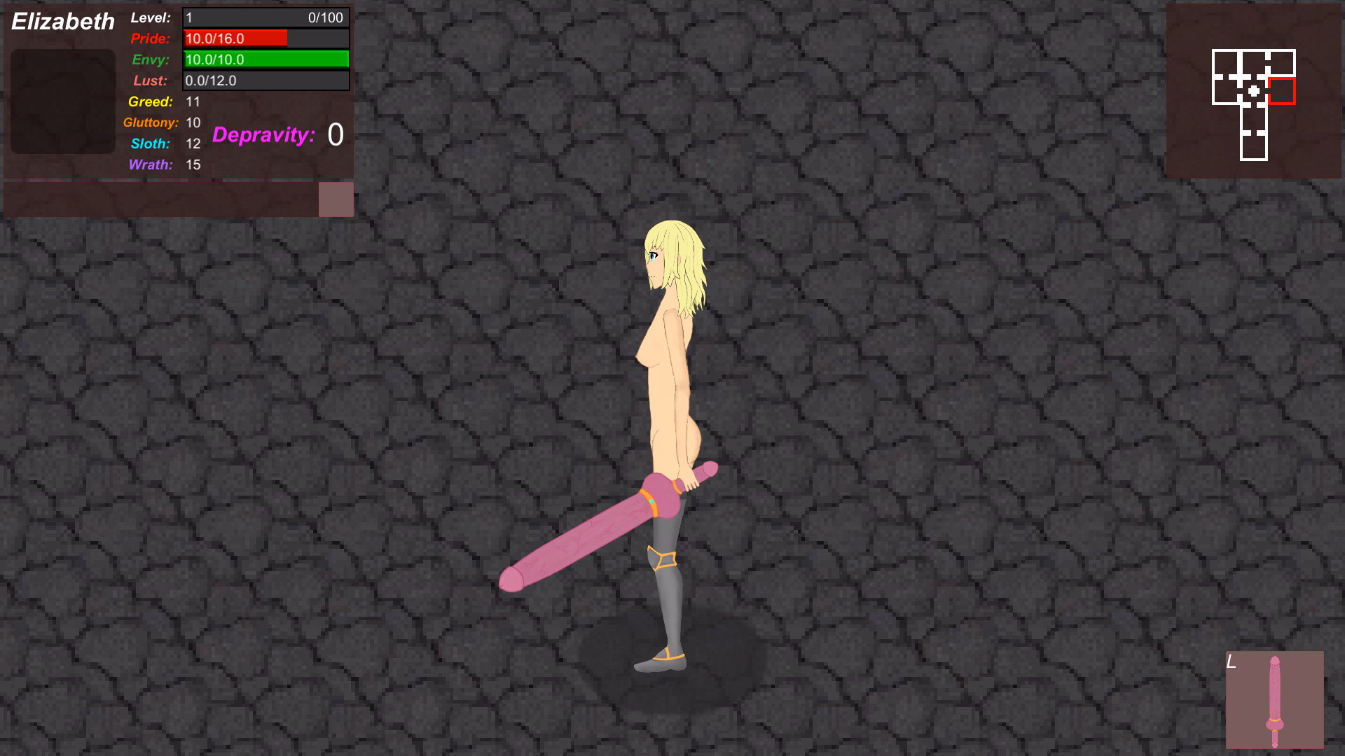 Unity Abandoned Dungeons and Depravity [v0.1.5] [ChibaiGames]
