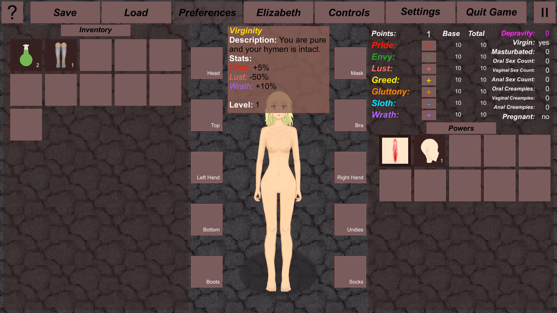 Unity Abandoned Dungeons and Depravity [v0.1.5] [ChibaiGames]